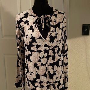 Chiffon billabong, long sleeve tunic